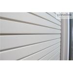 Ventilated Facade Exterior Wall Cladding Panels Grooved Shape Terracotta Panels for sale