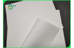 China 787mm 889mm White C2S Matte Paper Roll For Artwork Good Printing supplier
