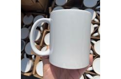 China Sublimation Blank Ceramic White Mug For 11oz Custom Sublimation Mug supplier