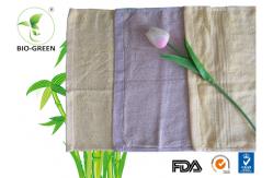 China Multi Function Precious Bamboo Baby Wipes Easy To Wash And Dry 25*25cm supplier