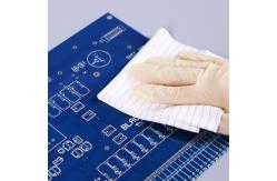 China Lint Free Microfiber Antistatic Cleanroom Wipes For Delicate Surfaces In Sensitive Environments supplier