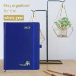 Medium Sized FSC Hardcover Weekly Planner With 2023 Monthly Tabs