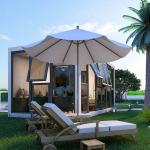 Steel Structure Detachable Container House Bending Steel Plate Tiny House Container for sale