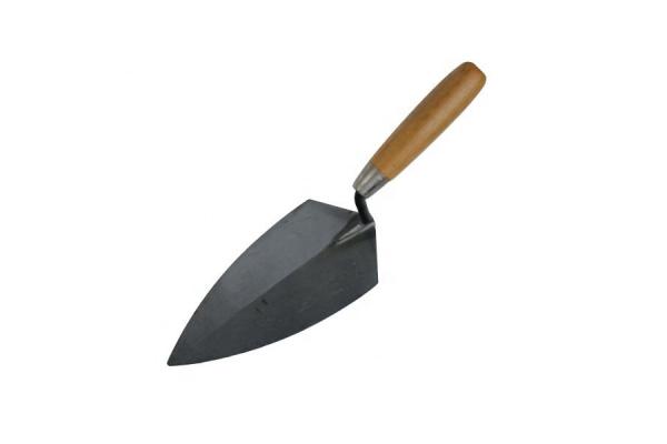 ODM Supported Point Blade Plastering Bricklaying Trowel with Wooden Handle DIY Grade
