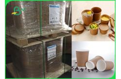 China 80gsm One Side Coated Food Grade High Strength Cups Paper In Roll supplier
