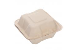 China Biodegradable Greaseproof Take Out Container For Cake Hamburger supplier