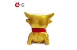 China ODM Golden Plastic Cow Piggy Bank EN71 ASTM F963 certification supplier