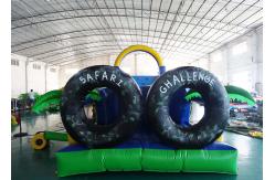 China Amusement Park Use Inflatable Circus, Inflatable Obstacle Challenges Game supplier