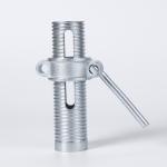Galvanized Shoring Pipe Steel Scaffolding Parts Prop Sleeve 3mm Thick for sale
