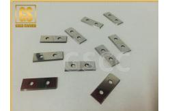 China Double Holes Carbide Scraper Blade Rectangle Shaped Good Toughness supplier