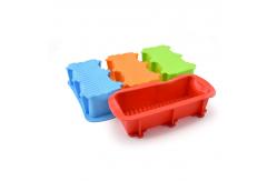 China Non Stick Rectangular Silicone Bread Baking Molds supplier