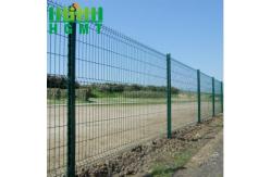 China Highway Safety Hot Dipped Galvanized Rust-proof 3D Fence Panel With Post supplier