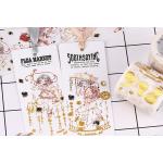 OEM Custom Printed Adhesive Japanese Colorful PET Washi Tapes for sale