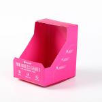 OEM PDQ Corrugated Eye Shadow Paper Cosmetic shippers Cardboard Display Stand for sale