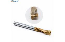 China Customized CNC End Mills For Stainless Steels / Copper Alloy Cutting supplier