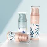 Metal Spring Airless Bottle 15ml 30ml 50ml PP Bottle for sale
