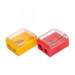 School Kids Stationery Dual Hole Pencil Sharpener 11mm for sale