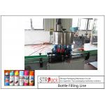 High Performance Bottle Filling Line / Aerosol Paint Can Filling Machine Line