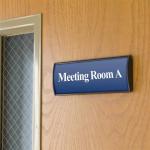 ODM Door Sign Holder Wall Mounted Name Plate Holder Rustproof