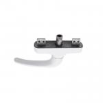 Aluminium Casement Window Opener Handle curved designs with smooth edges for sale
