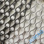 Chain Size 12mm*24mm Metal Chain Link Curtains Designed For Industrial Construction for sale