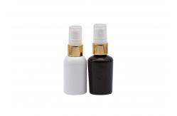 China Plastic Cosmetic Spray Bottle With Screw Fine Mist Sprayer 60ml Cylinder supplier