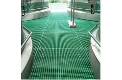China Pultruded Profile Steel Bar Fiberglass Grating Panels For Walkway supplier