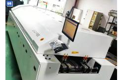 China Forced Air Cooling Lead Free SMT Reflow Oven Machine With 8 Zones supplier