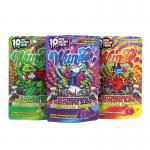 Plastic Packaging Food Mylar Bag 3.5g Holographic Stand Up Pouch for sale