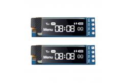 China DC3.3V 5V 0.91 Inch I2C SSD1306 OLED Display Module supplier