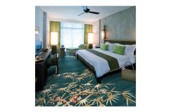 China Cost Effective Wall To Wall Nylon Printed Carpet With Flame Resistance supplier