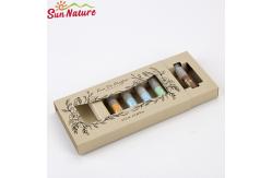 China Perfume Oil Roller 2ml Package Tester Kraft Perfume Boxes With Window supplier