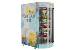 China 24 Comparments Customized Logo Flower Vending Machine With Cooling Function supplier