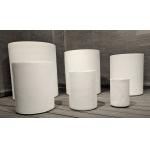 Durable Hand Carved Fiber Clay Planter Reinforced for Garden