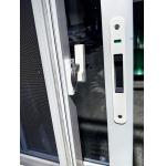 Aluminum Alloy Double Aluminium Glass Sliding Window Powder Coated With Touch Lock