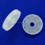 Factory Customized High Temperature Resistant Circular Drilled Quartz Plate Frosted Glass Sheet for sale