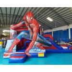 Super Hero Bounce House Combos Inflatable Water Slide for sale