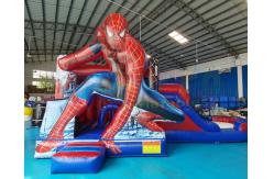 China Super Hero Bounce House Combos Inflatable Water Slide supplier