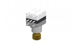 China Single Unit Incremental Horizontal Rotary Encoder For Measure Speed supplier
