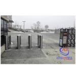 Intelligent Bi Directional Turnstile QR Code 3 Lanes Fingerprint Turnstile for sale
