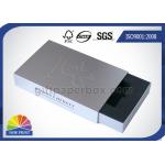 Presentation Drawer Paper Box Sliding Rigid Cardboard Box With Sleeve for sale