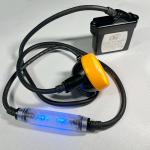 ATEX Miners Led Cap Lamp Cree Flashing Safe Rear Light Kl5lm D2 for sale