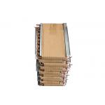 RoHS Finned Pipe Heat Exchanger Stainless Steel Aluminum Plate