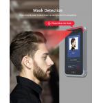 Biometric Face Attendance Machine , 0.5-1.5m Door Access Time Attendance System for sale