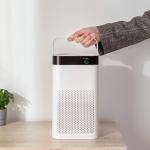 UV HEPA Portable Room Air Purifier H12 Filter 10000mAH Smart Air Cleaner for sale