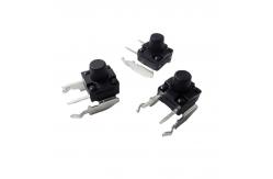 China IP67 Waterproof 6*6 Tactile Switch Side Insert With Lower Bracket supplier