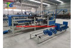 China 220V 380V Chain Link Mesh Making Machine 120x120mm mesh supplier