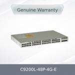 C9200L-48p-4G-E Network Switch New and Original 9200L 48-Port Poe 4 1g SFP Uplink Switch for sale