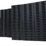 1300*1100*160mm Heavy Duty Double Faced Plastic Pallet for Stacking Sugar Bags OEM for sale