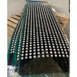 Dimple Ceramic Tile Embedded In Rubber Lagging For Conveyor Pulley 500mm Width for sale